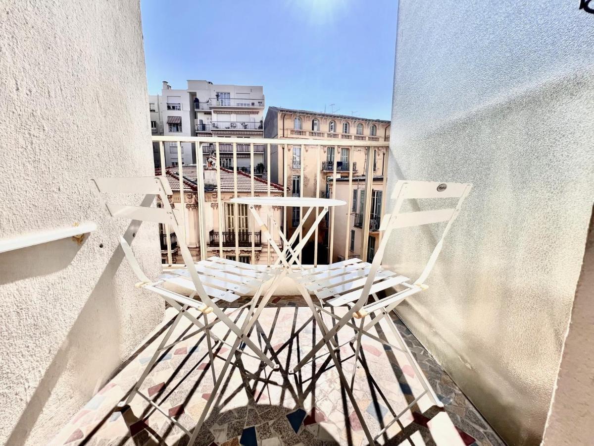 Aparthotel Riviera - Nice Carre D'Or - Large Studio Ac Terrasse - Tres Calme - Balcon Berlioz 2 Exteriér fotografie
